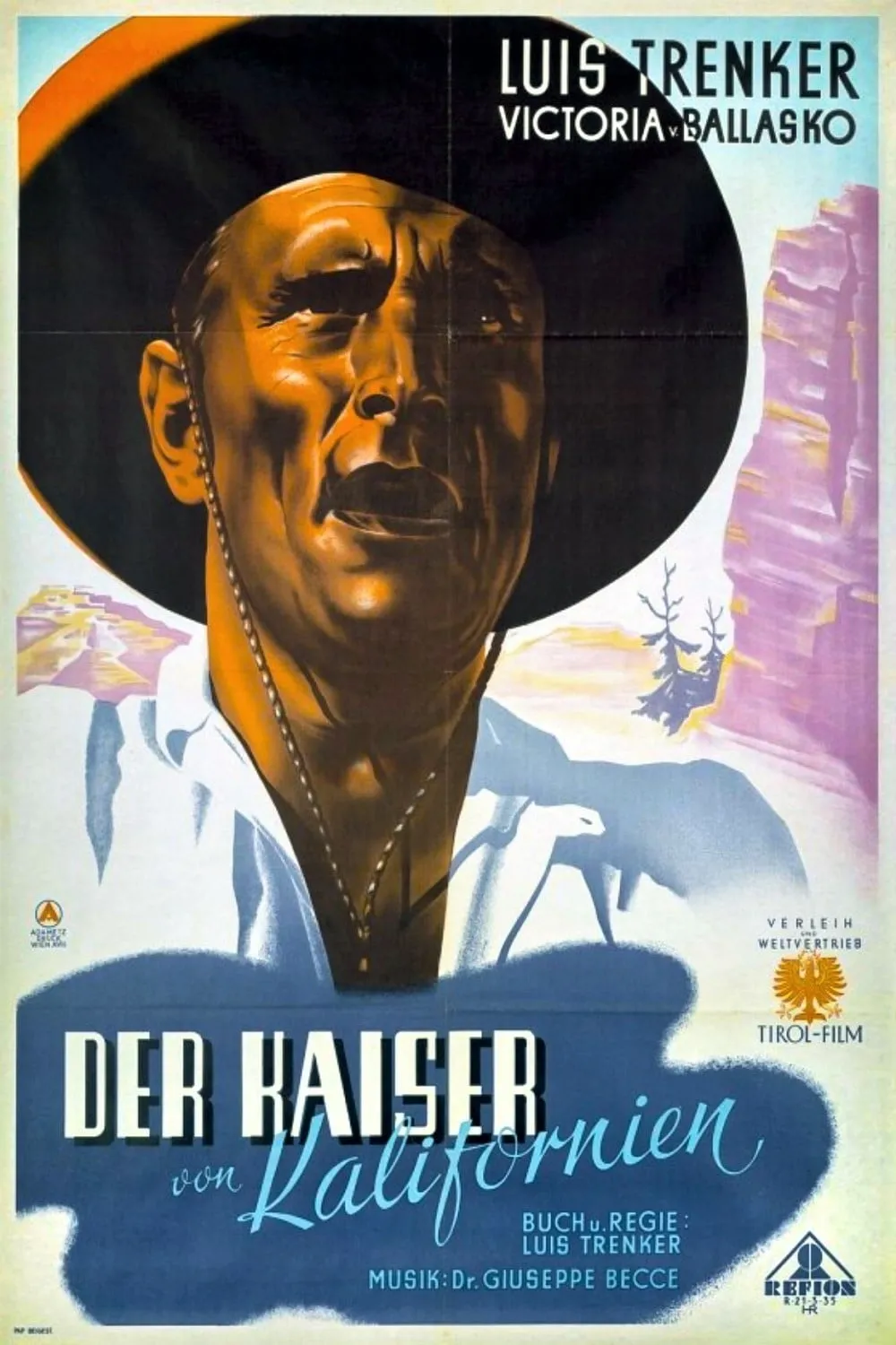Der Kaiser von Kalifornien poster