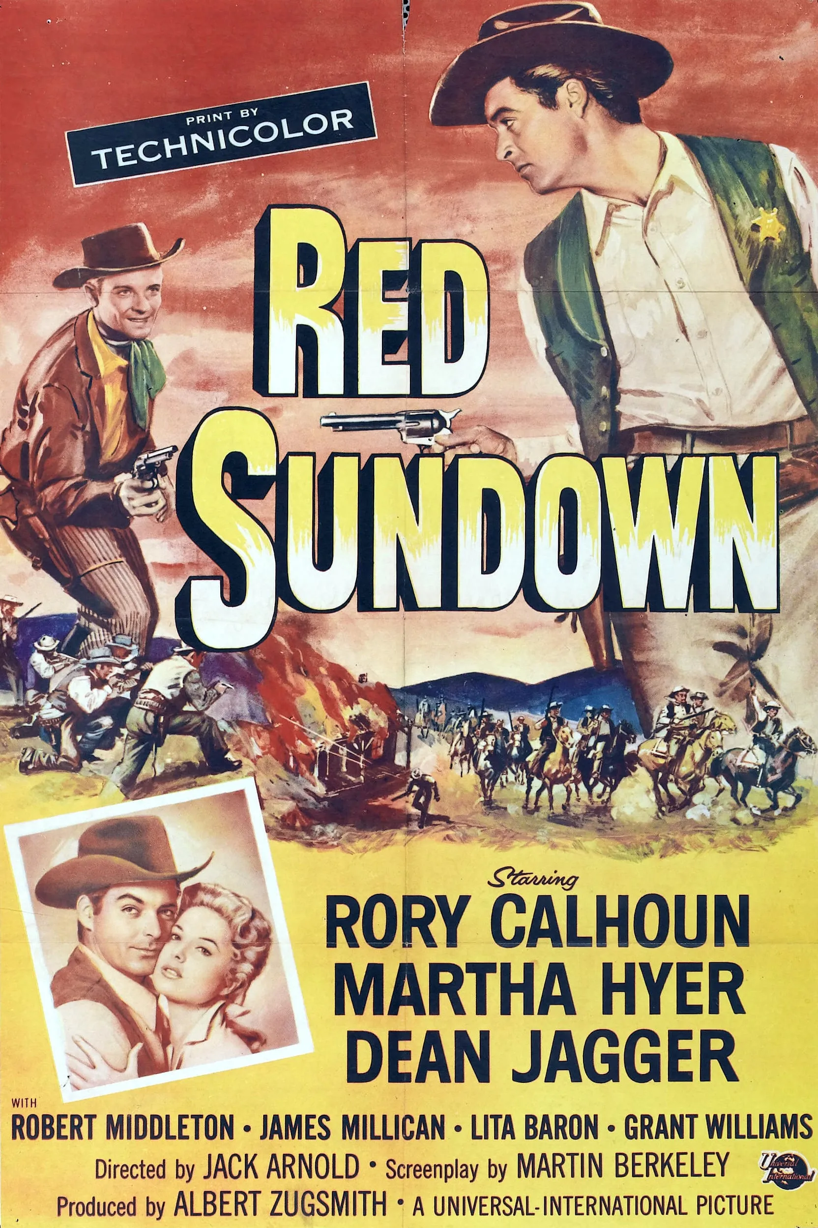 Red Sundown poster