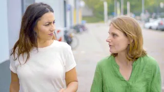 Nadia met huisarts Nanja
