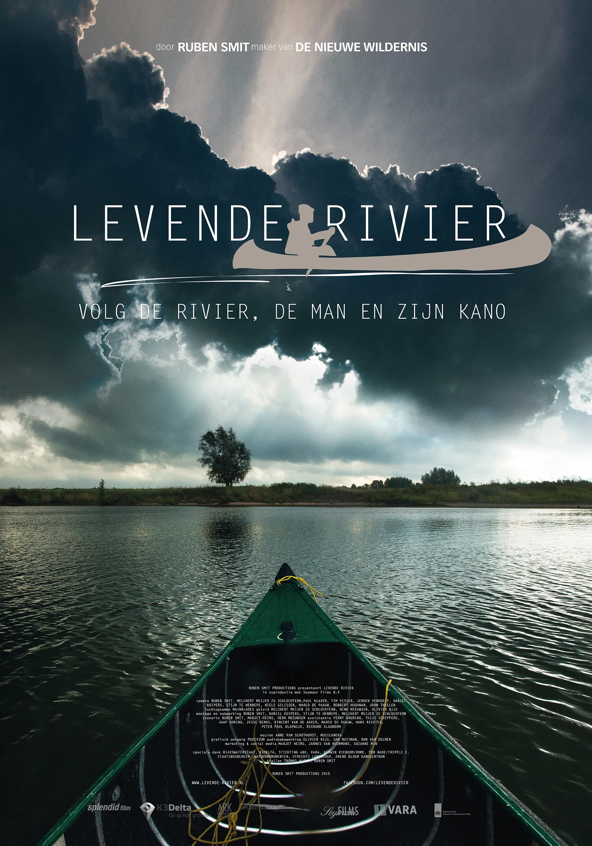Levende rivier poster