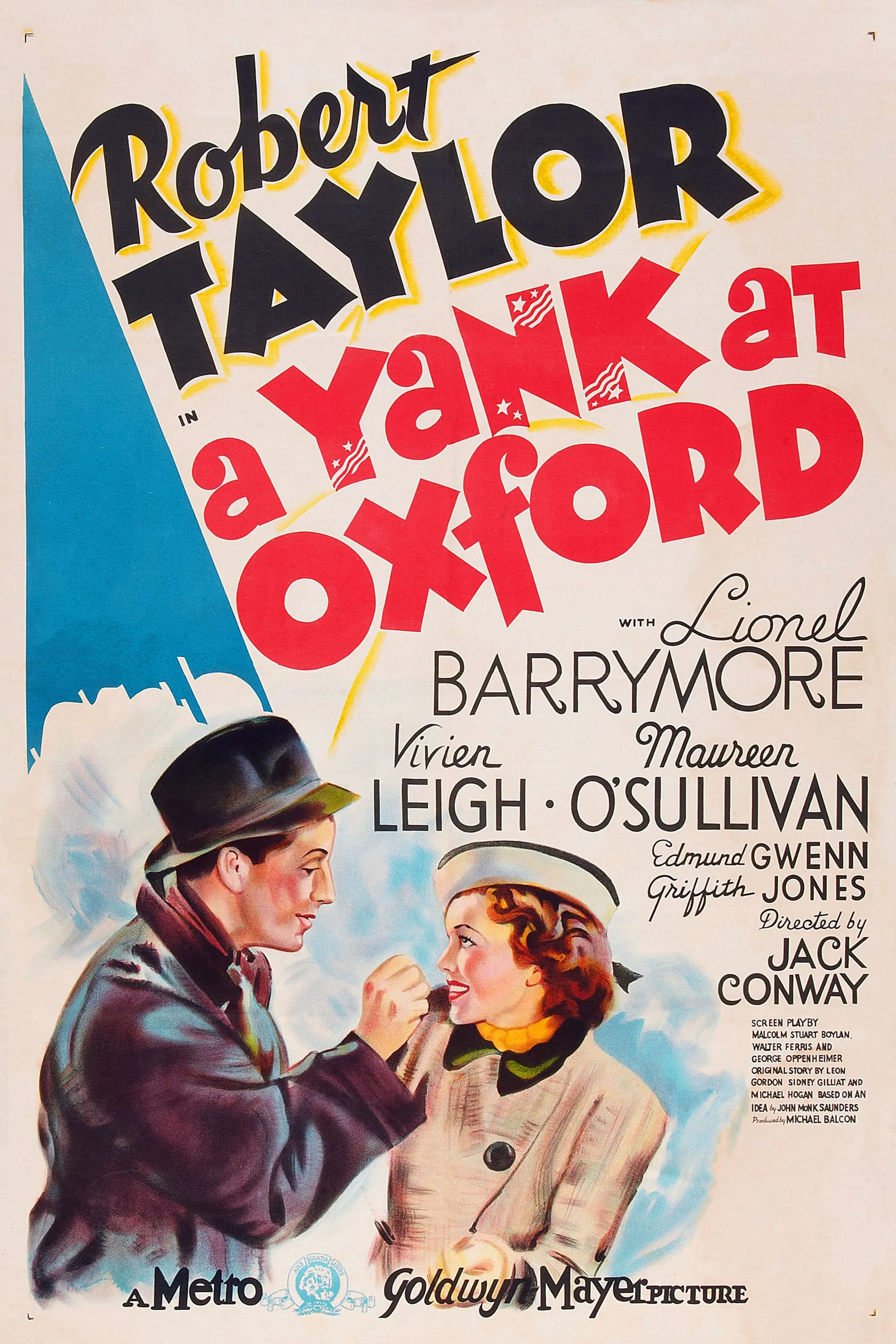 A Yank at Oxford poster