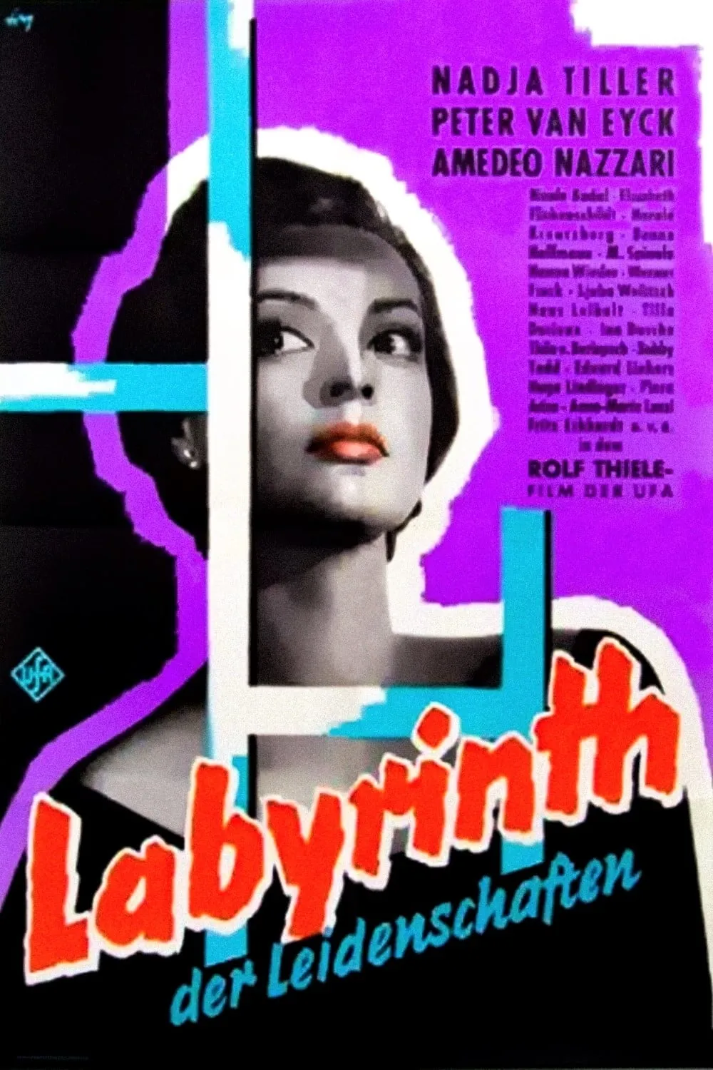 Labyrinth der Leidenschaften poster