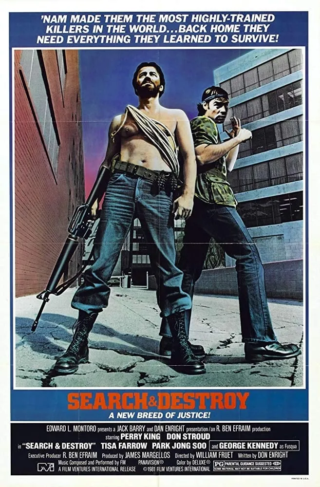 Search and destroy poster