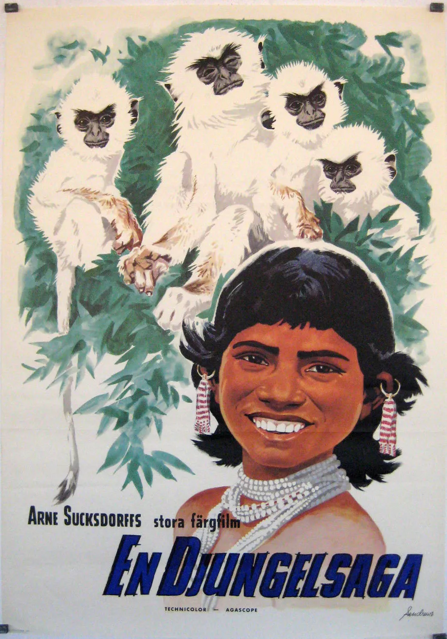 En Djungelsaga poster