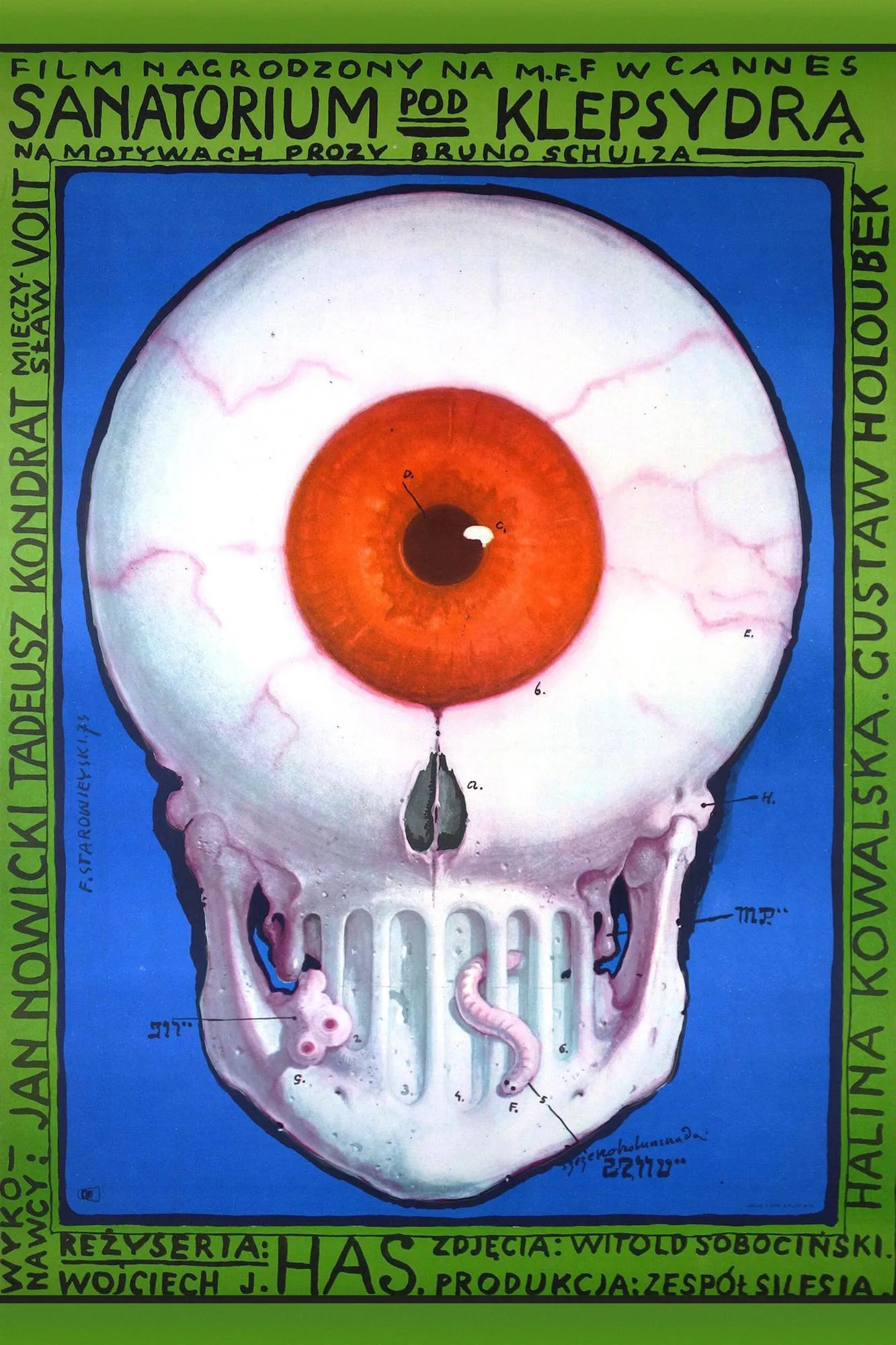 Sanatorium pod klepsydra poster