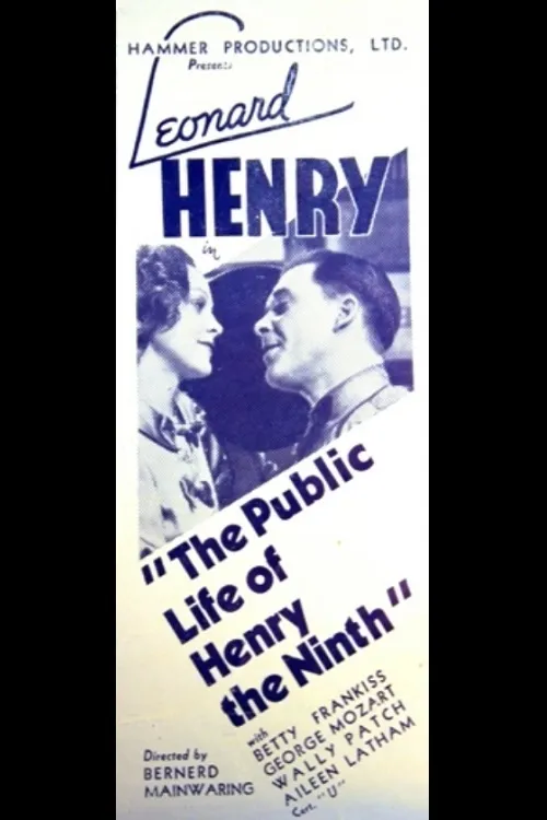 The Public Life Of Henry The Ninth poster