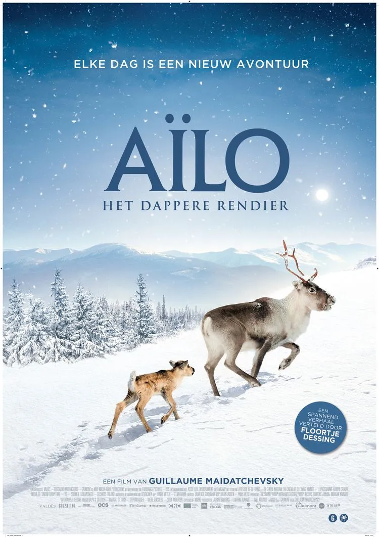 Ailo, het dappere rendier poster