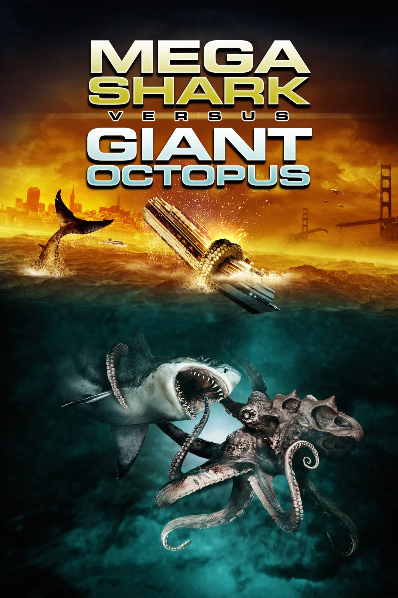 Mega Shark vs Giant Octopus poster