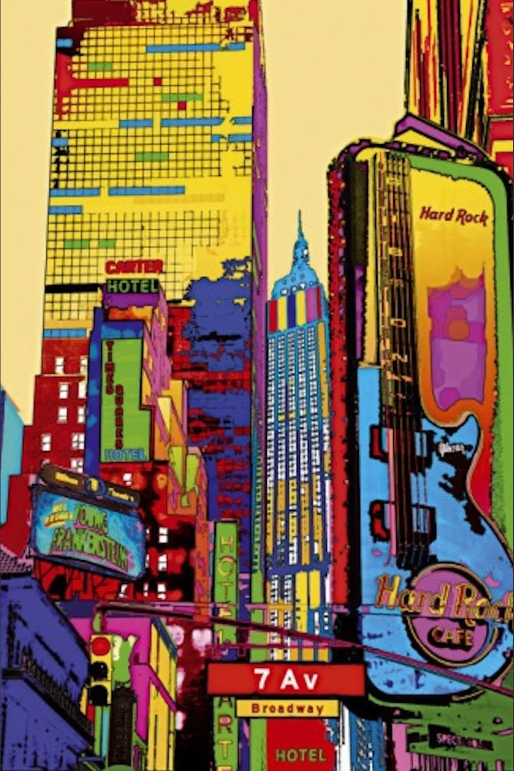 On Seventh Avenue poster