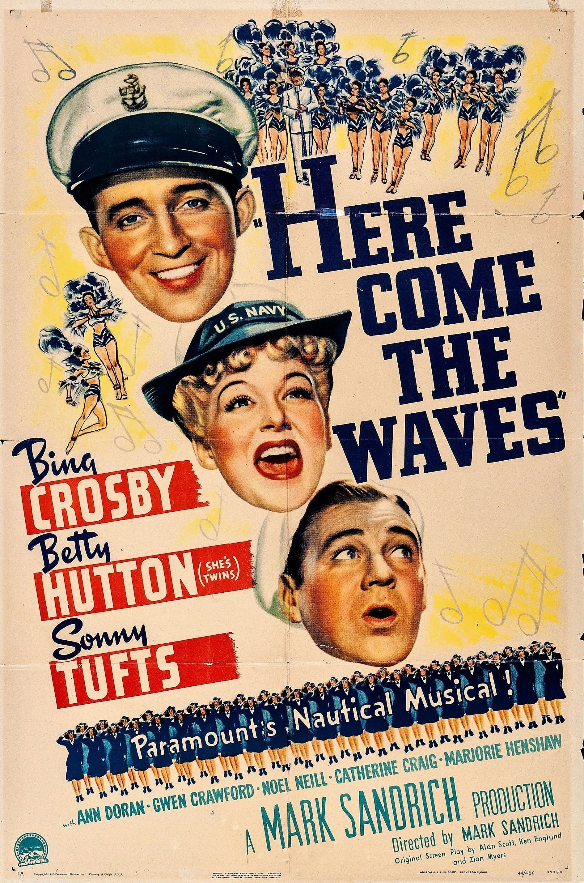 Here Come the Waves poster