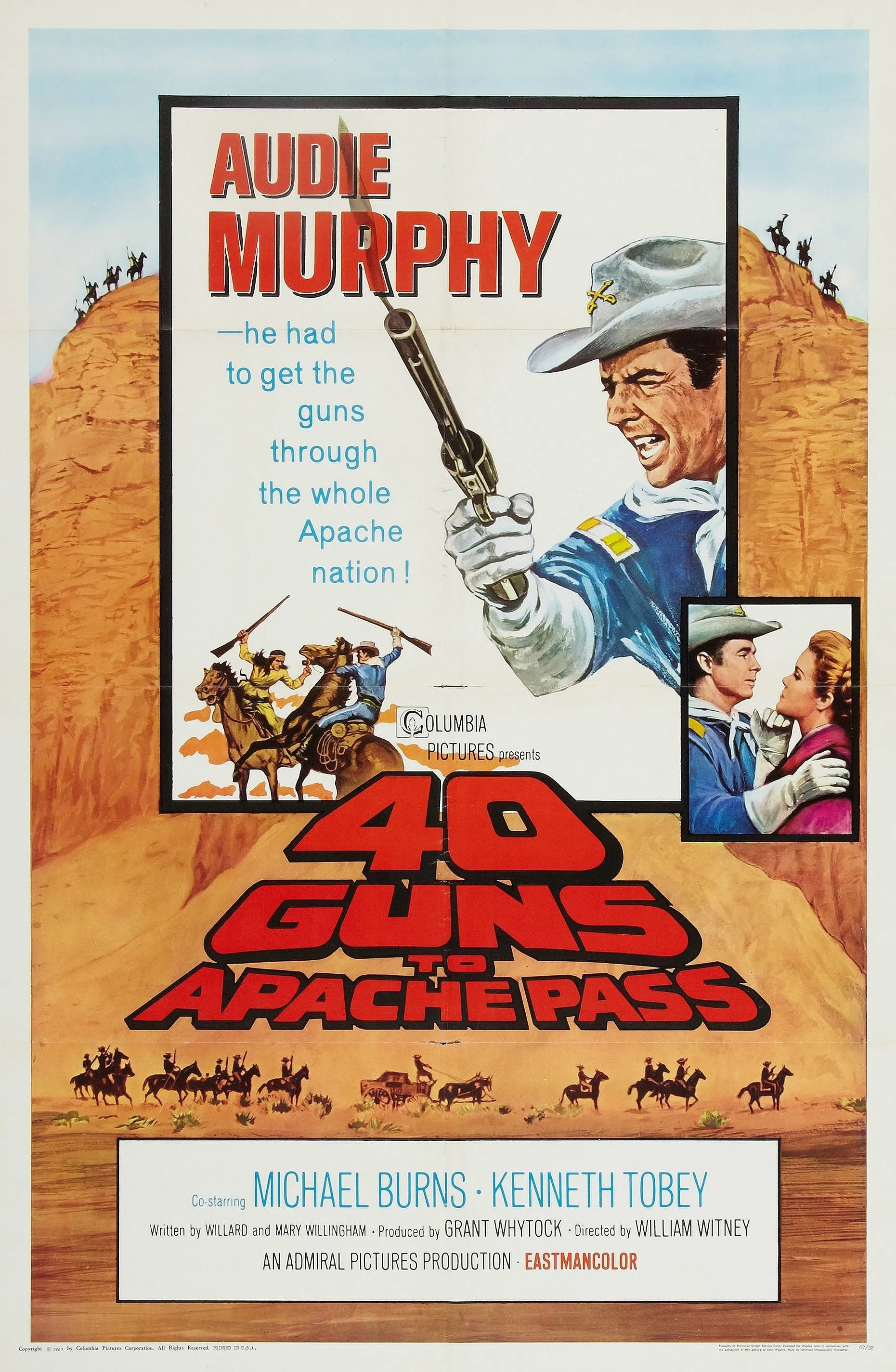 40 Guns to Apache Pass poster