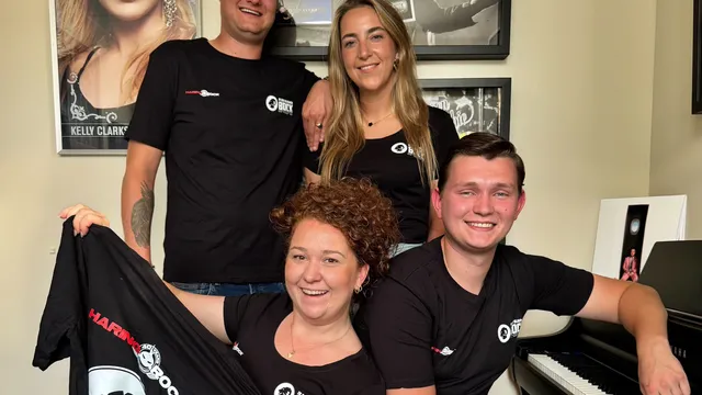 De vrijwilligers van de HR-crew van Haringrock 2025