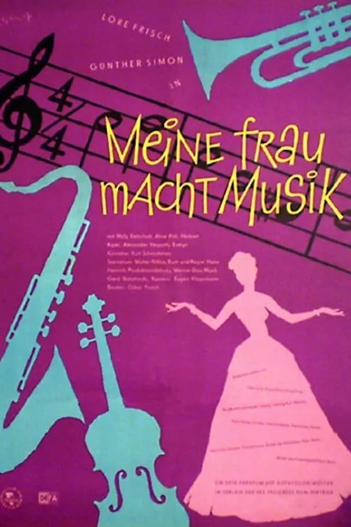 Meine Frau macht Musik poster