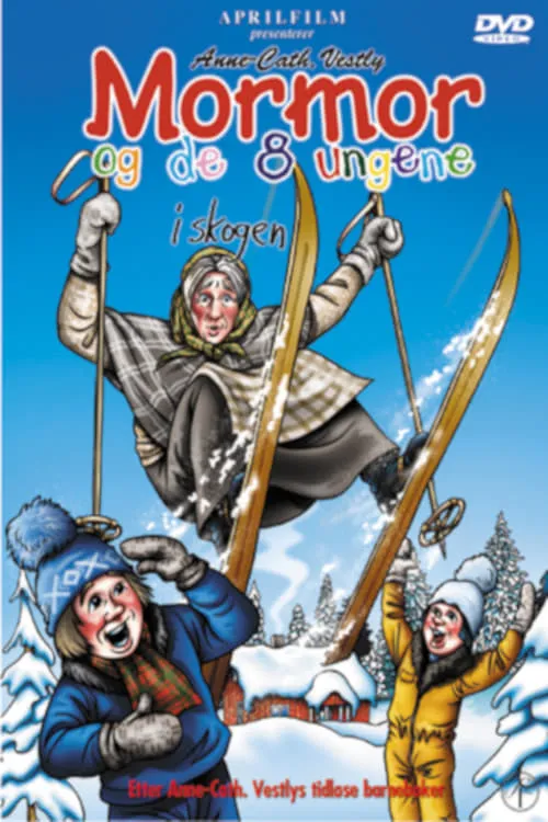 Mormor og de ätte ungene i skogen poster