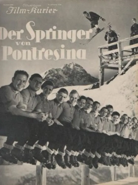 Der Springer von Pontresina poster