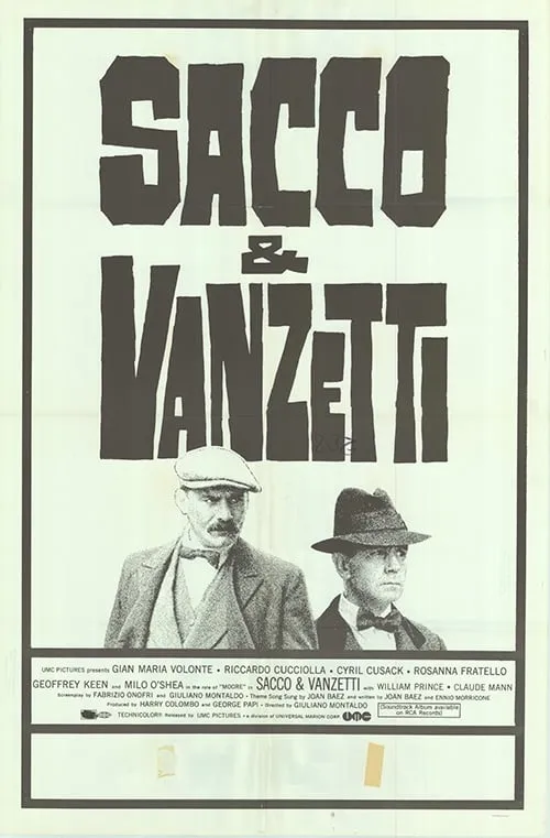 Sacco e Vanzetti poster