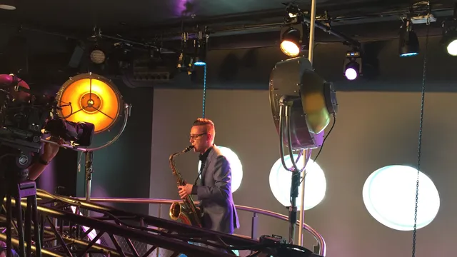 De Nederlandse saxofonist Tom Sanderman