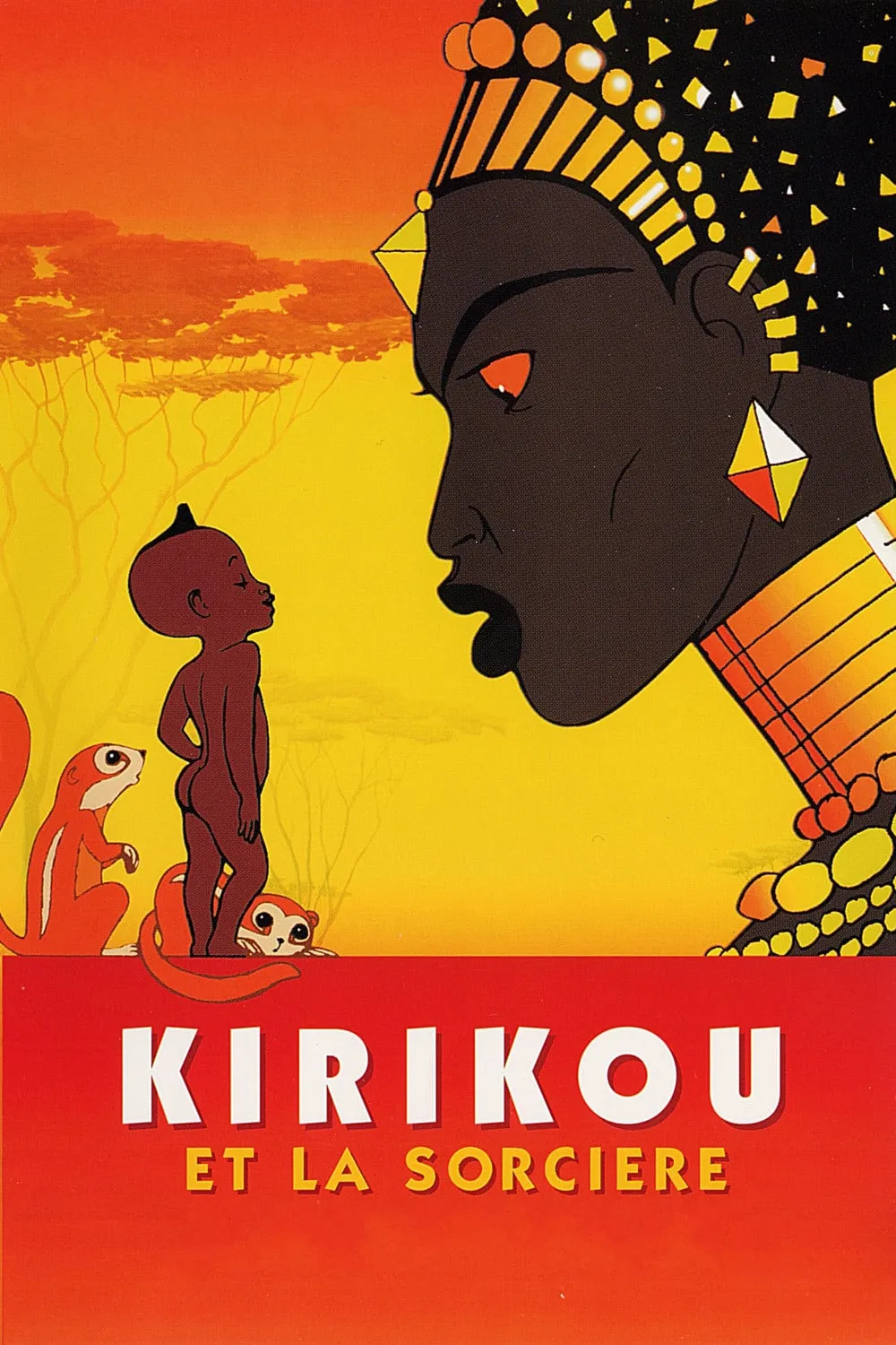 Kirikou en de heks poster