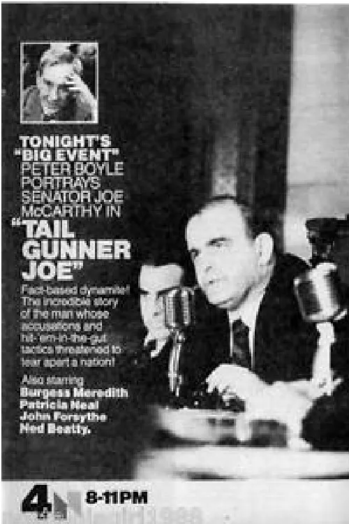 Tail Gunner Joe poster