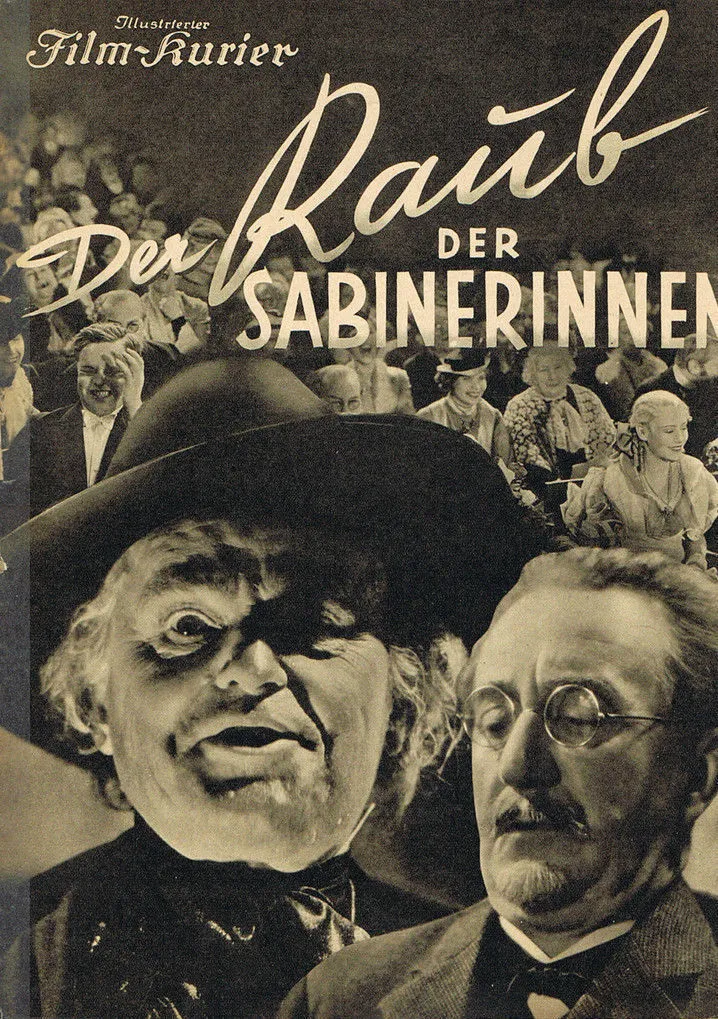 Der Raub der Sabinerinnen poster