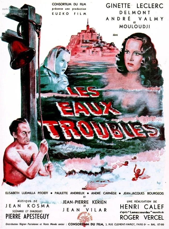 Les eaux troubles poster