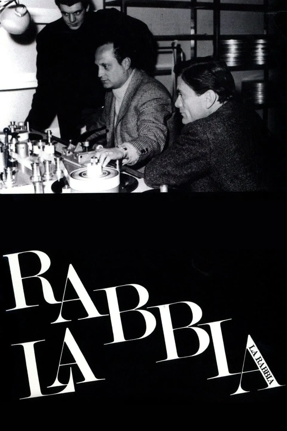 La rabbia poster