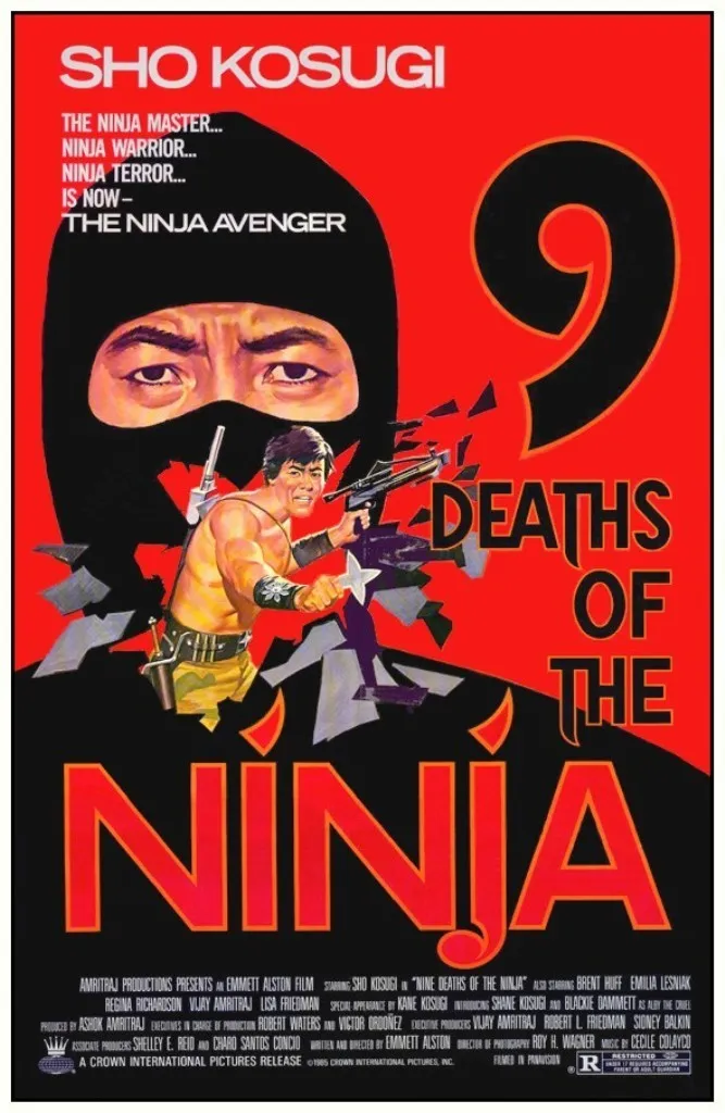The 9 Deaths of the Ninja poster