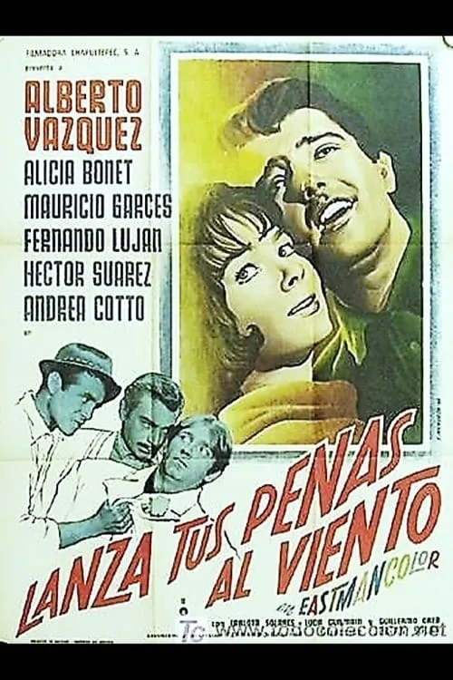 Lanza tus penas al viento poster