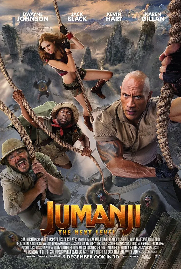 Jumanji: The Next Level poster