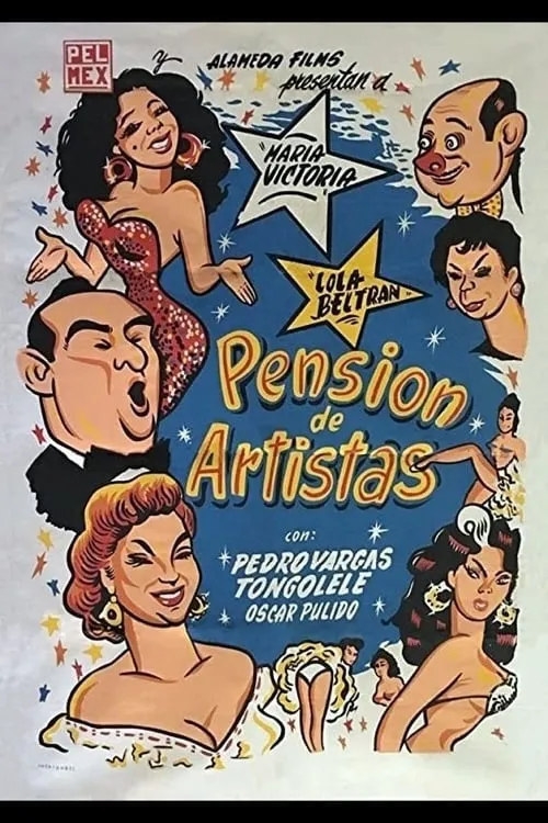 Pensión de artistas poster
