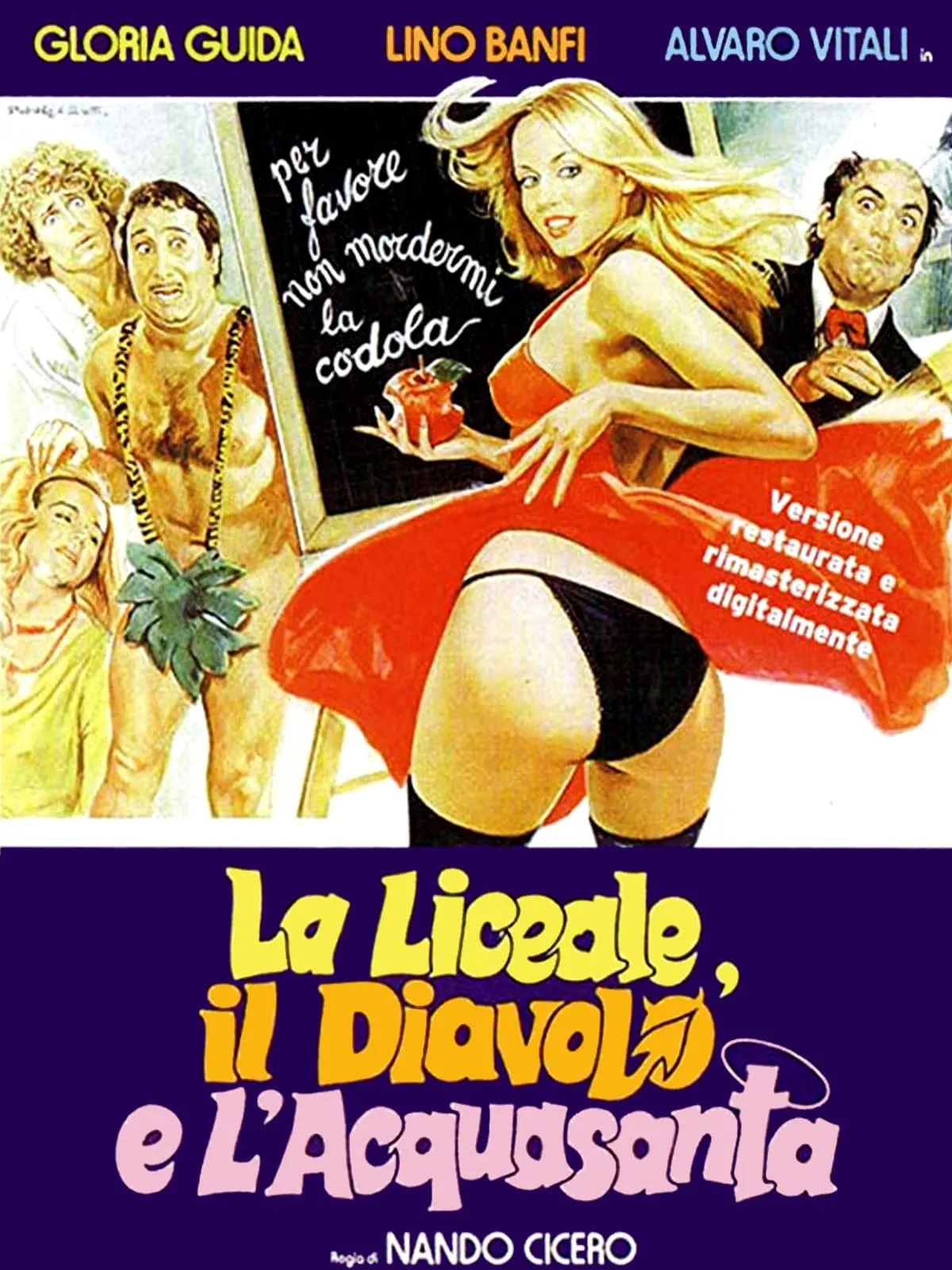 La Liceale, il diavolo e l'acquasanta poster