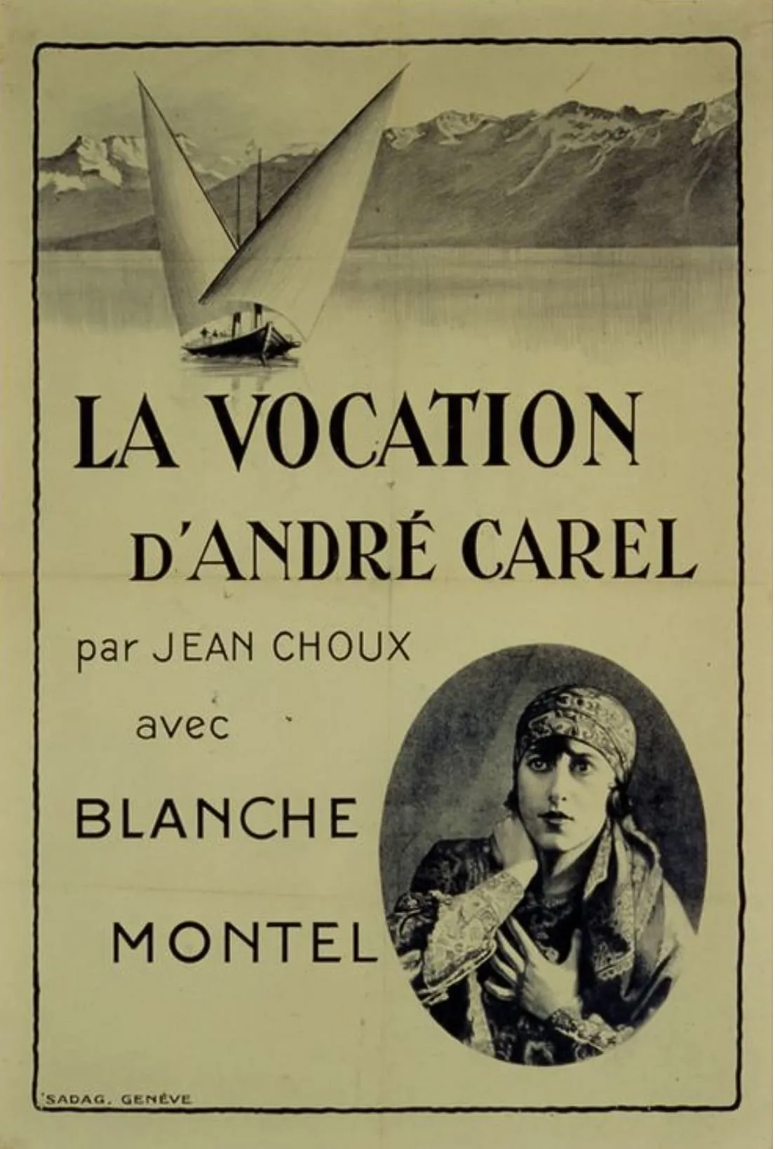 Vocation d'André Carel poster