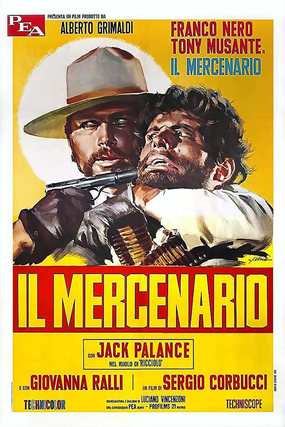 Il mercenario poster