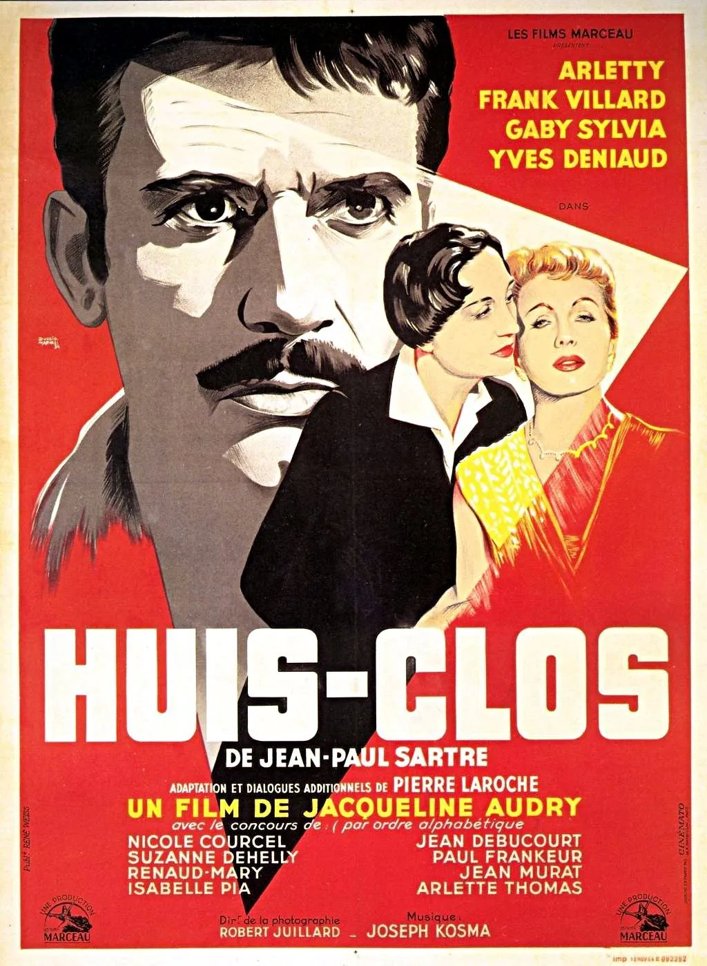 Huis clos poster