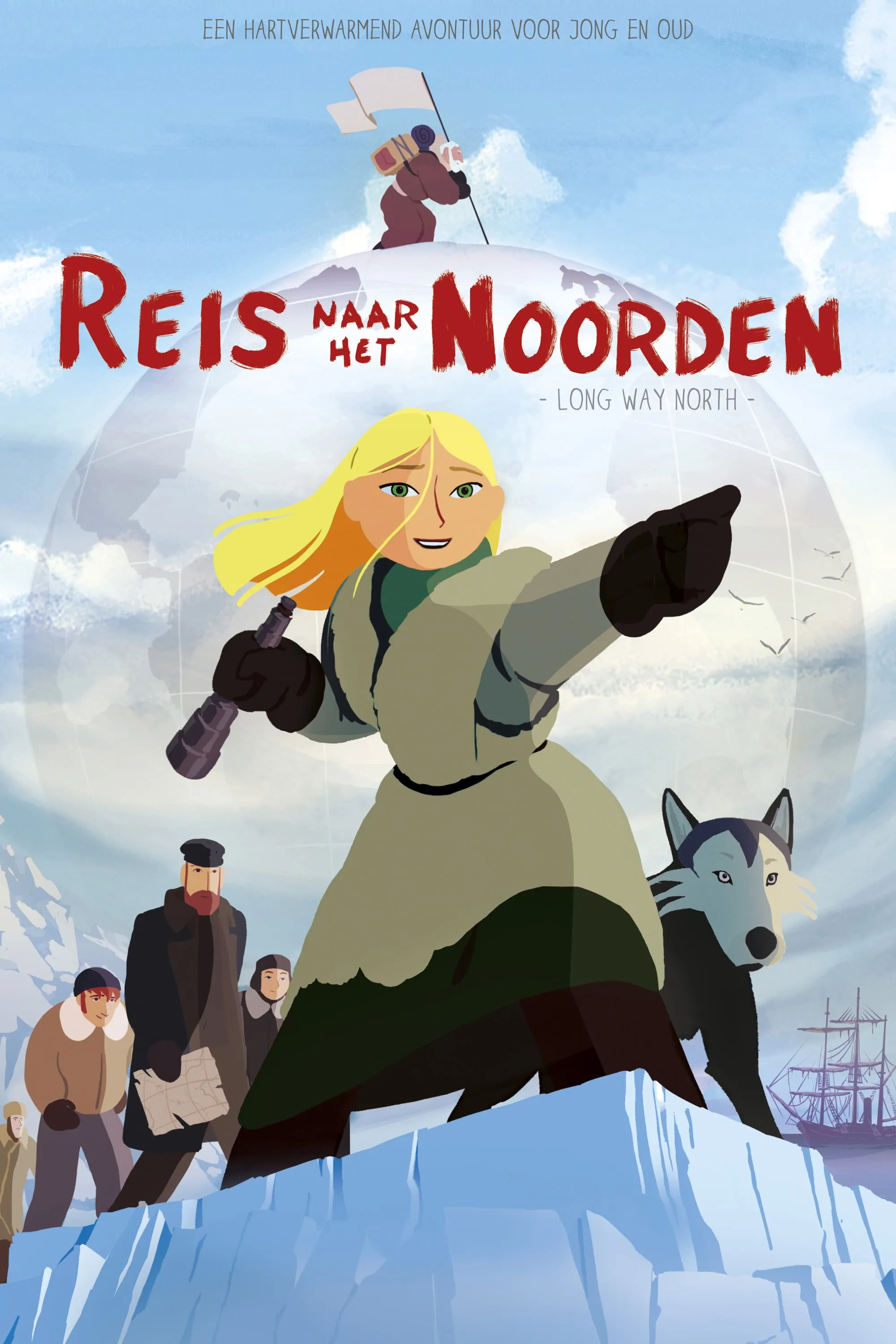 Reis naar het noorden poster