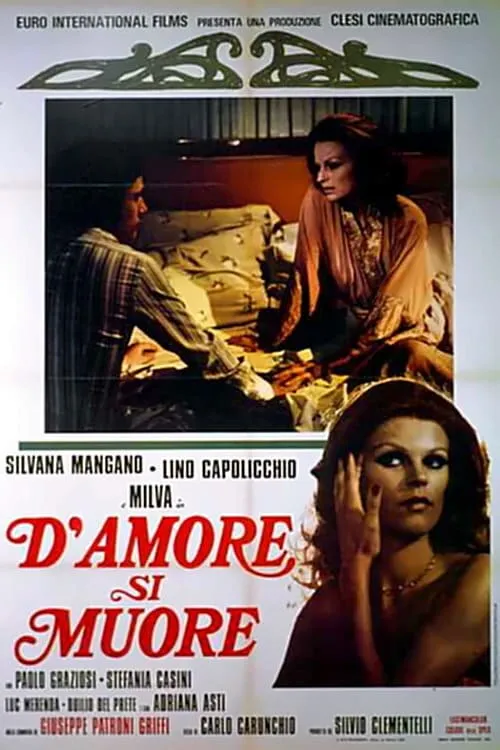 D'amore si muore poster