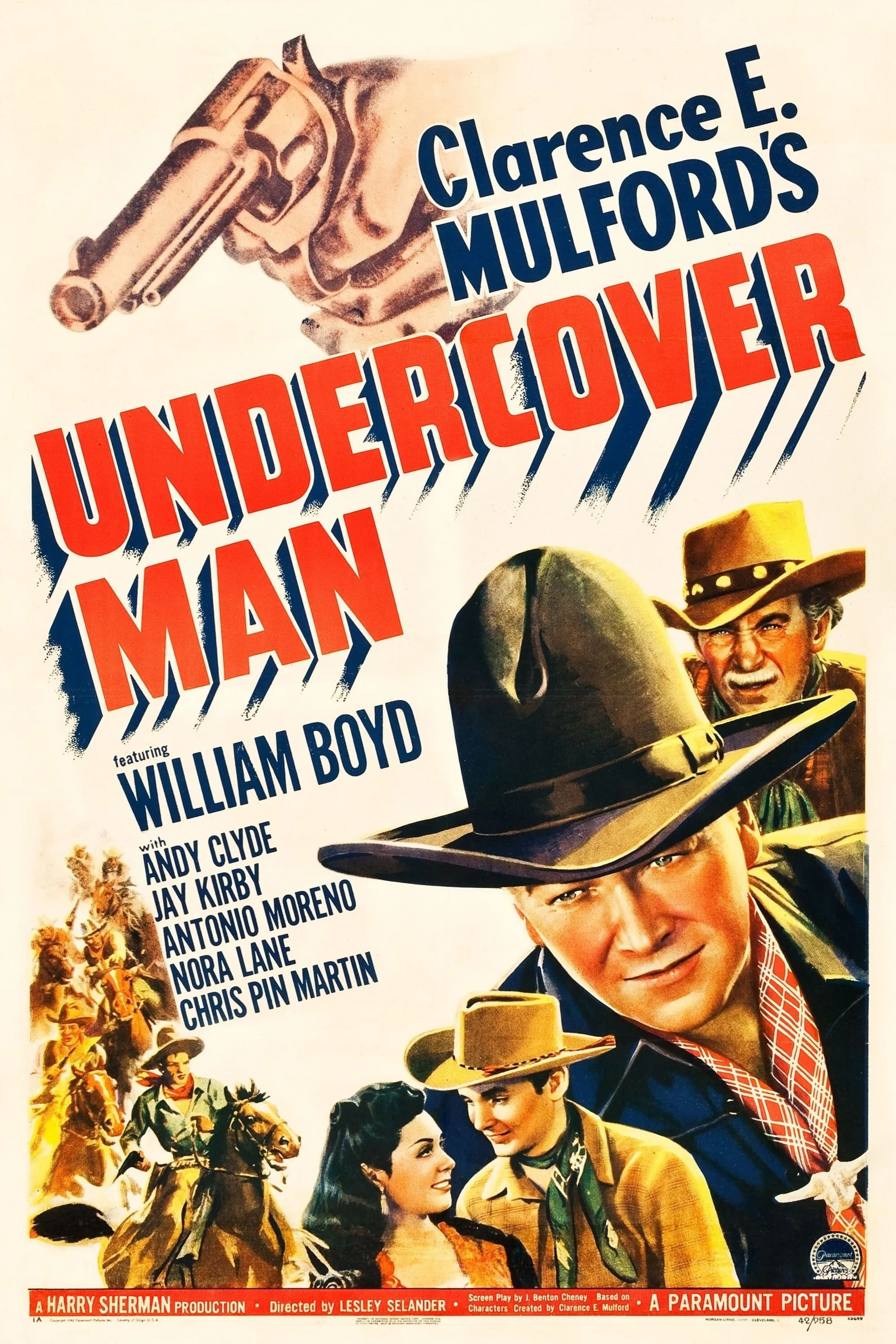 Undercover Man poster