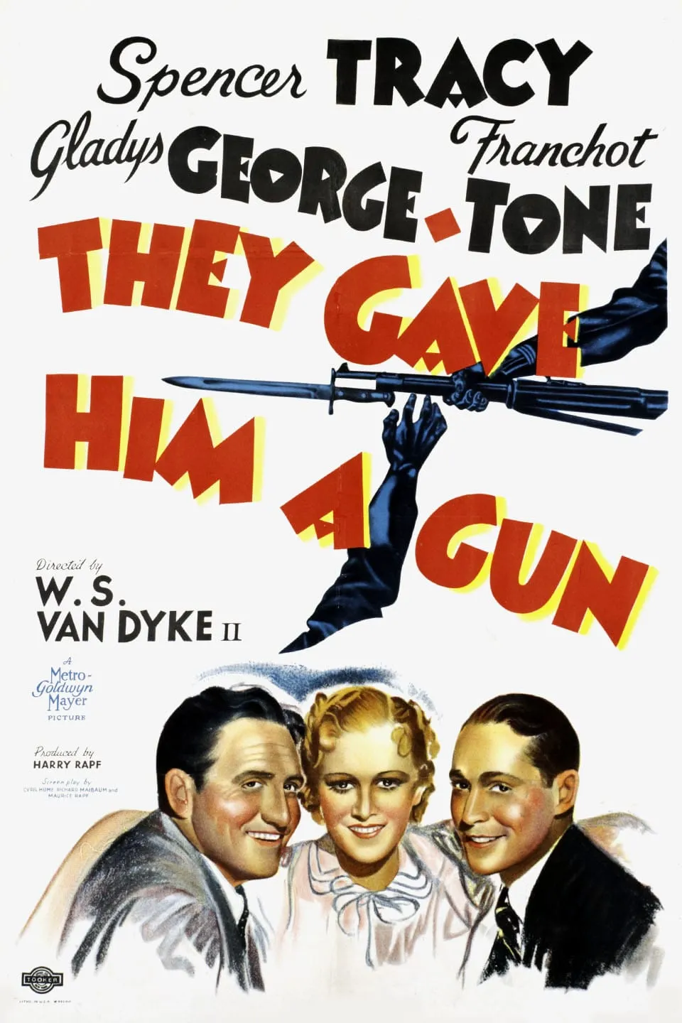 They Gave Him a Gun poster