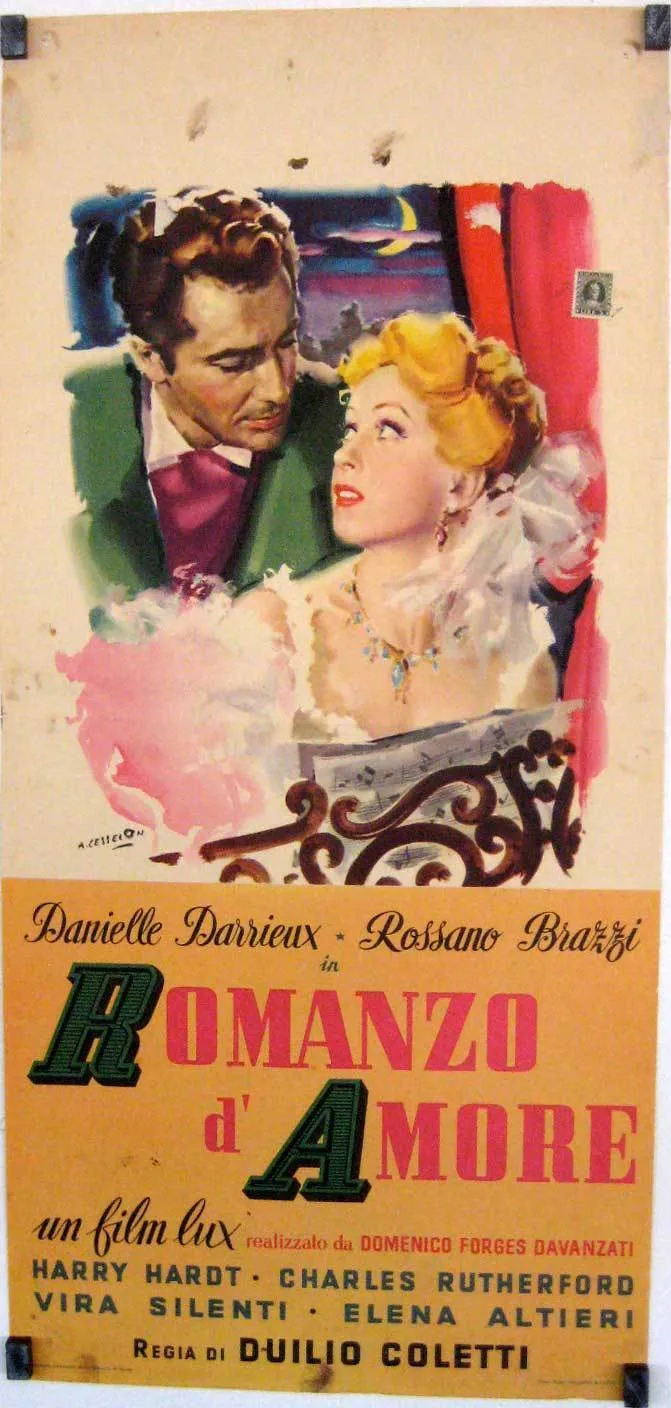 Romanzo d'amore poster