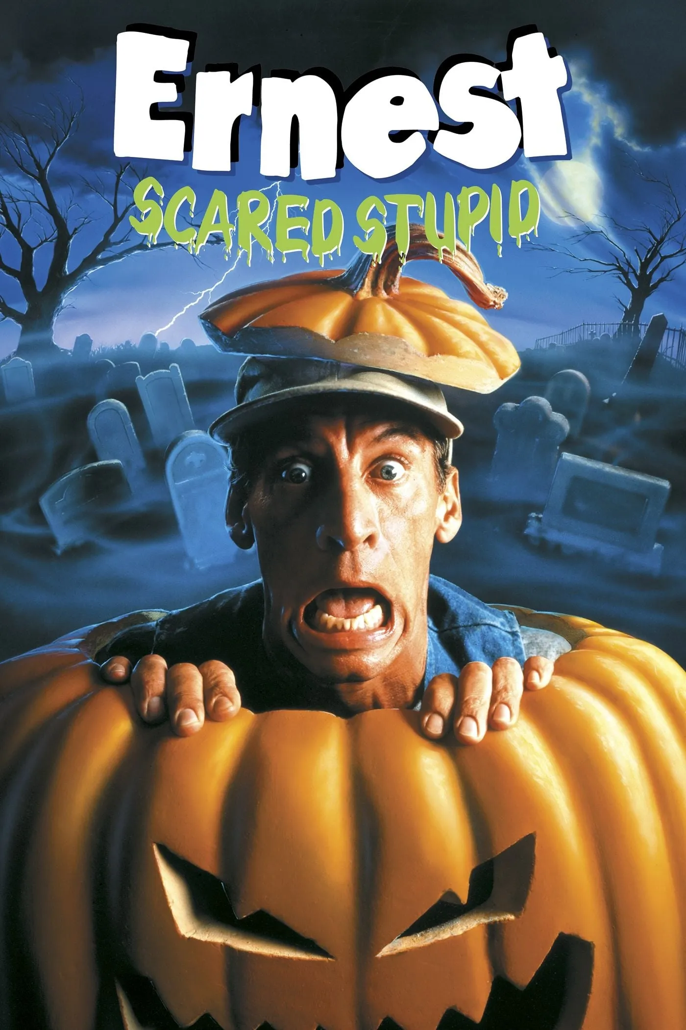 Ernest scared stupid poster