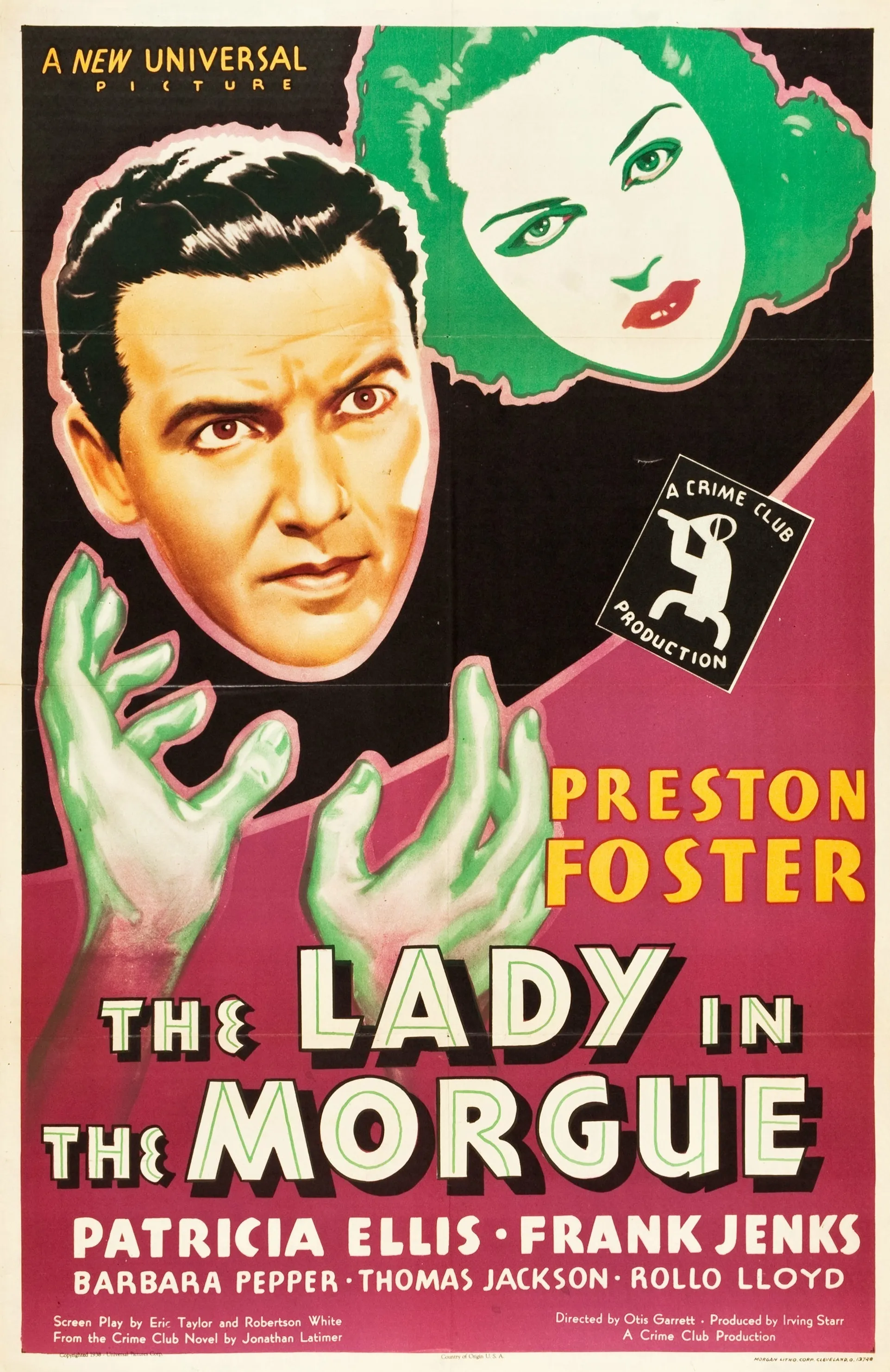 Lady in the Morgue poster