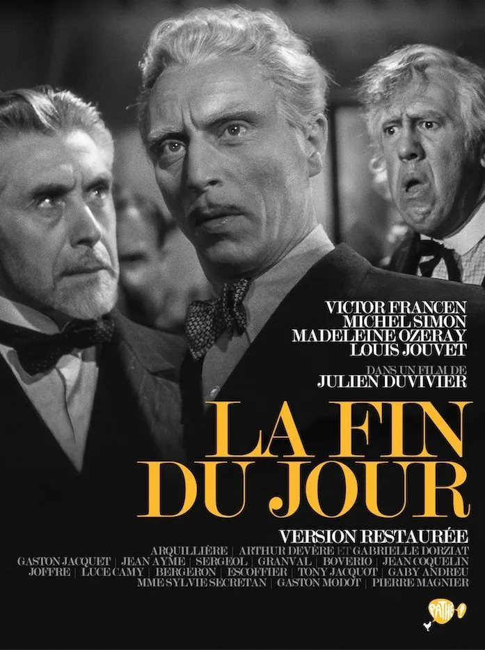 La fin du jour poster