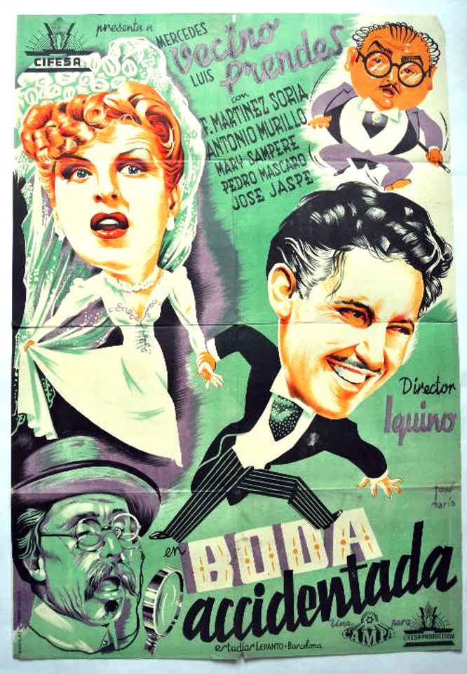 Boda accidentada poster