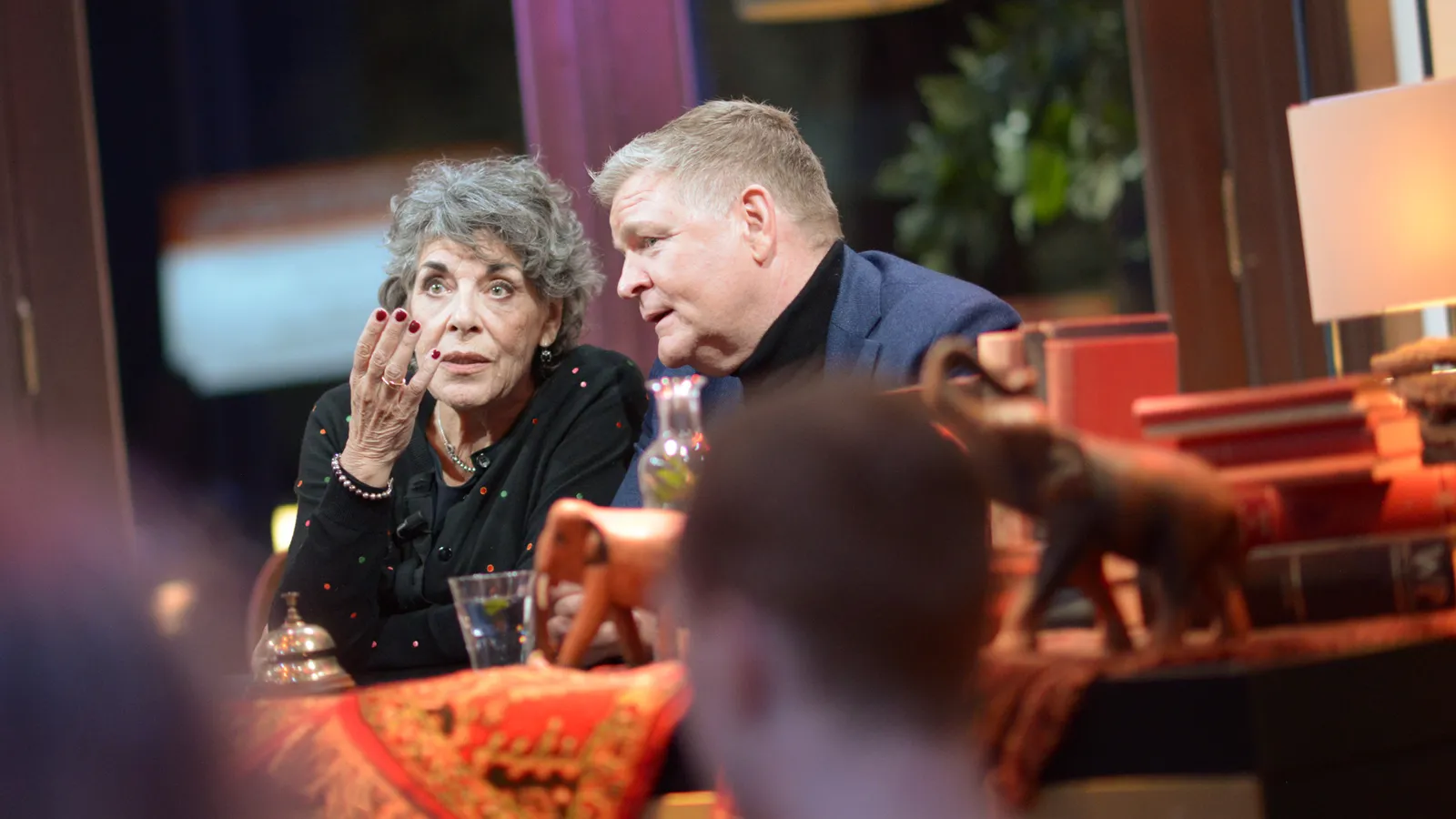 tijdens de opnames van Nederland op de sofa