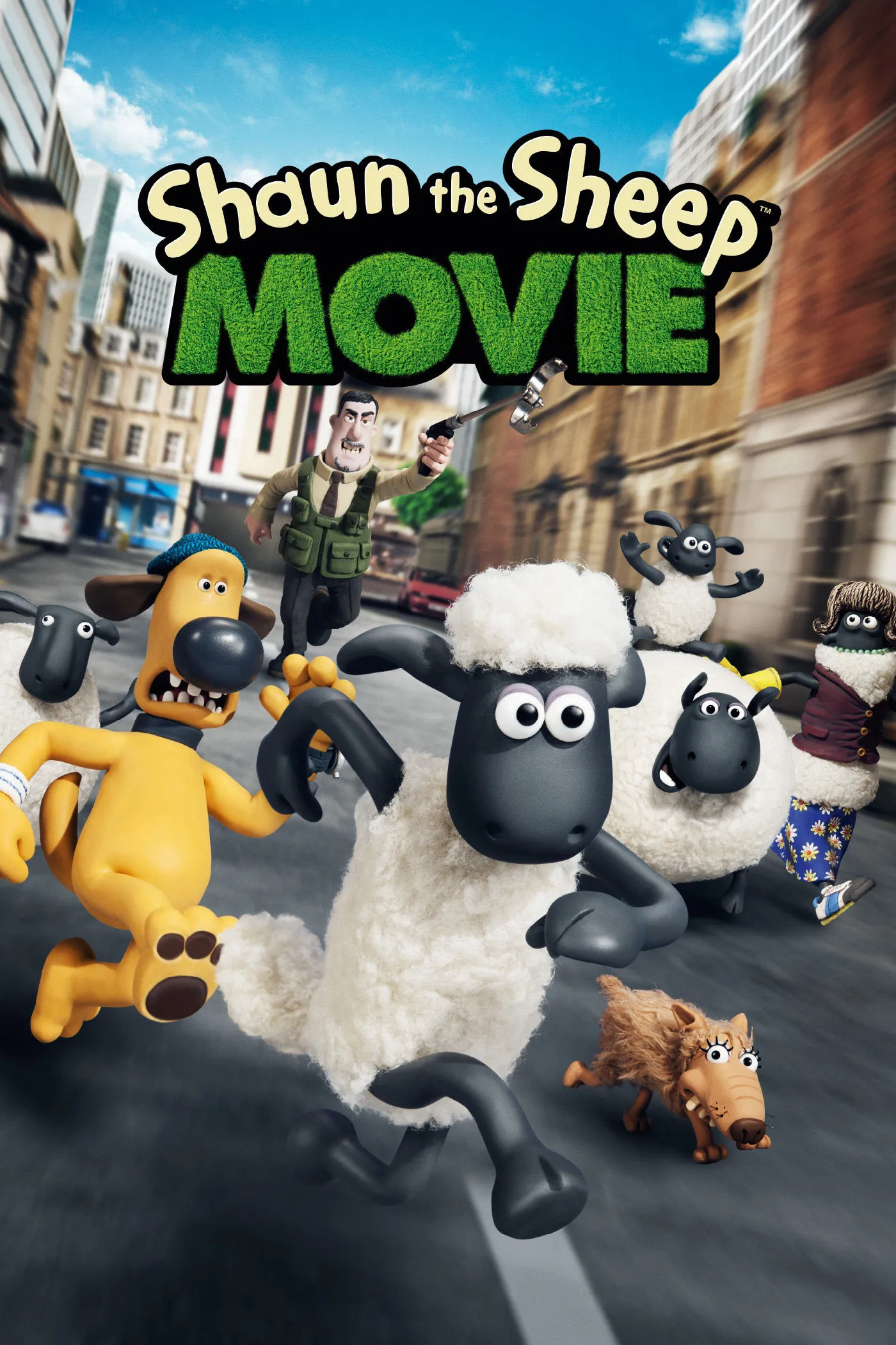 Shaun het schaap: de film poster