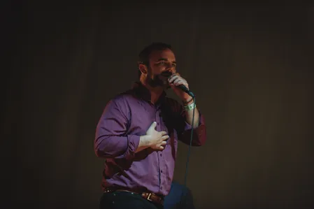 Future Islands live op Lowlands 2017