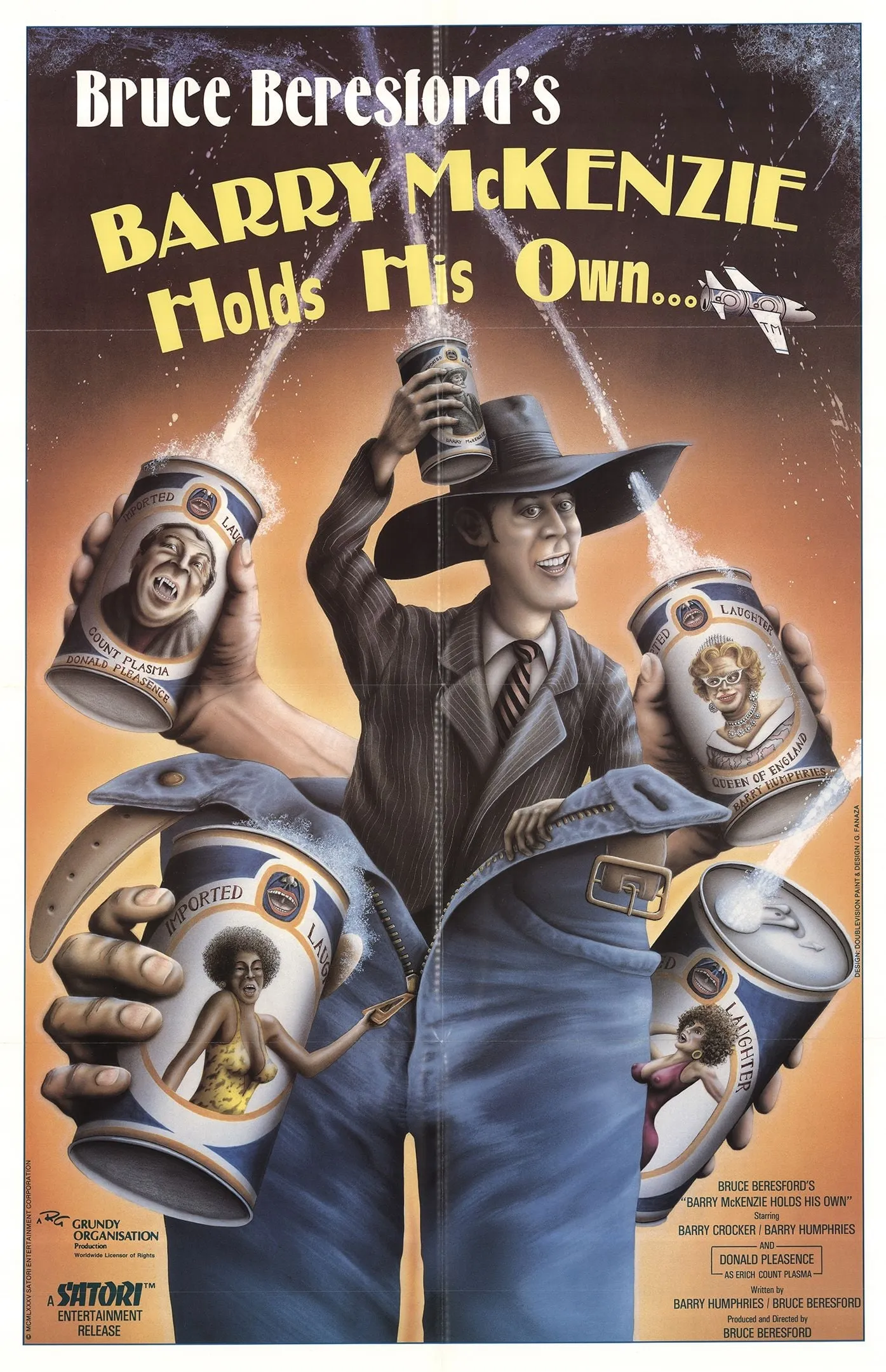 Barry Mckenzie Holds His Own poster