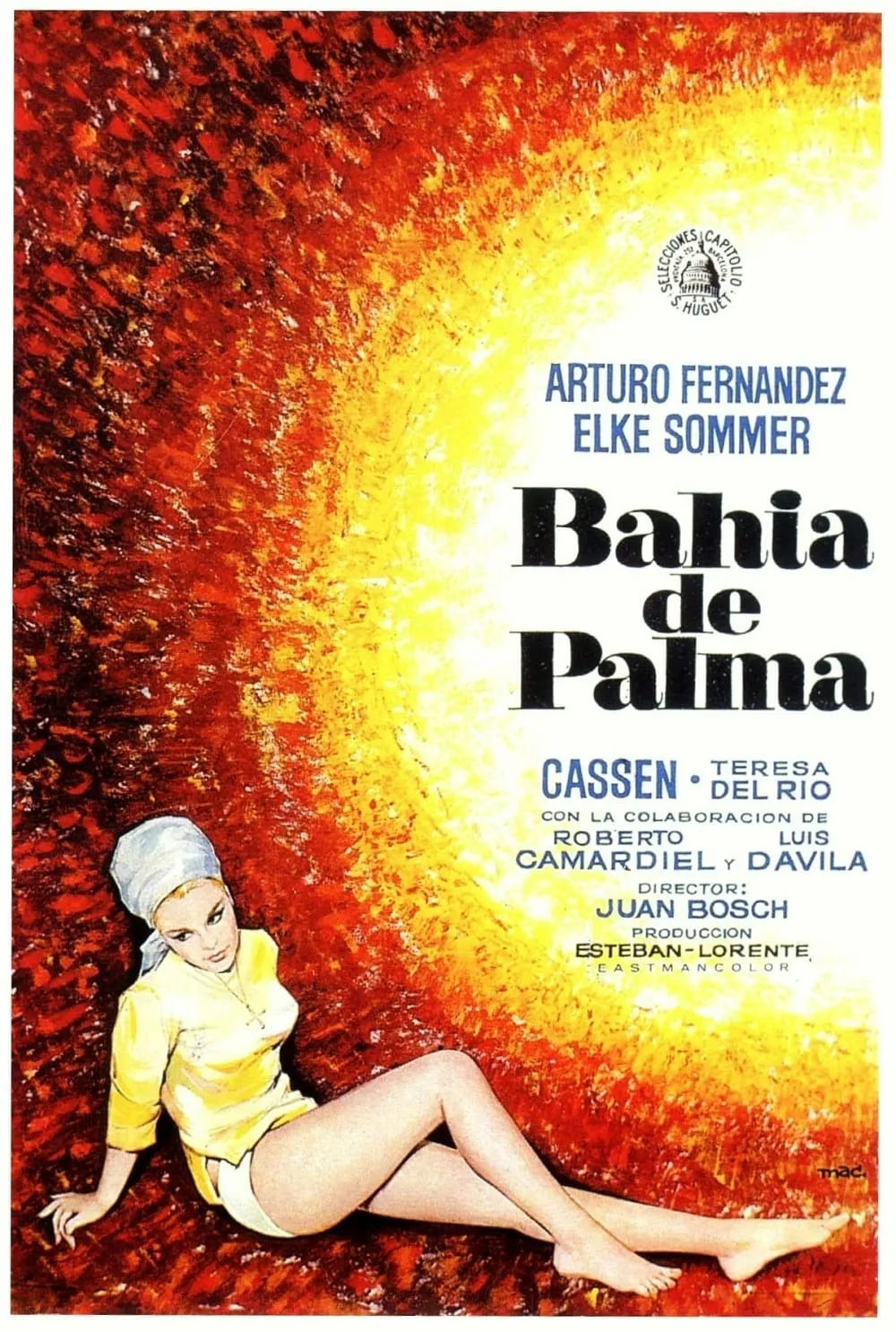 Bahía de palma poster