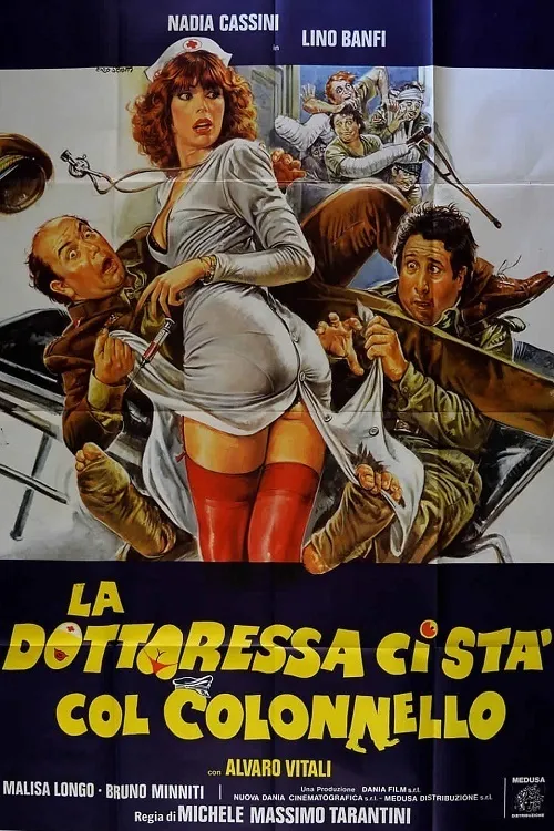 La Dottoressa ci sta col colonnello poster