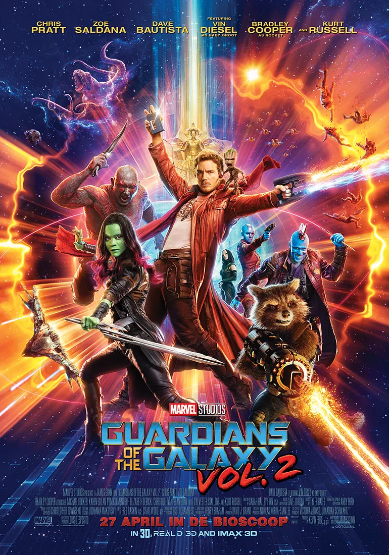 Guardians of the Galaxy Vol. 2 poster